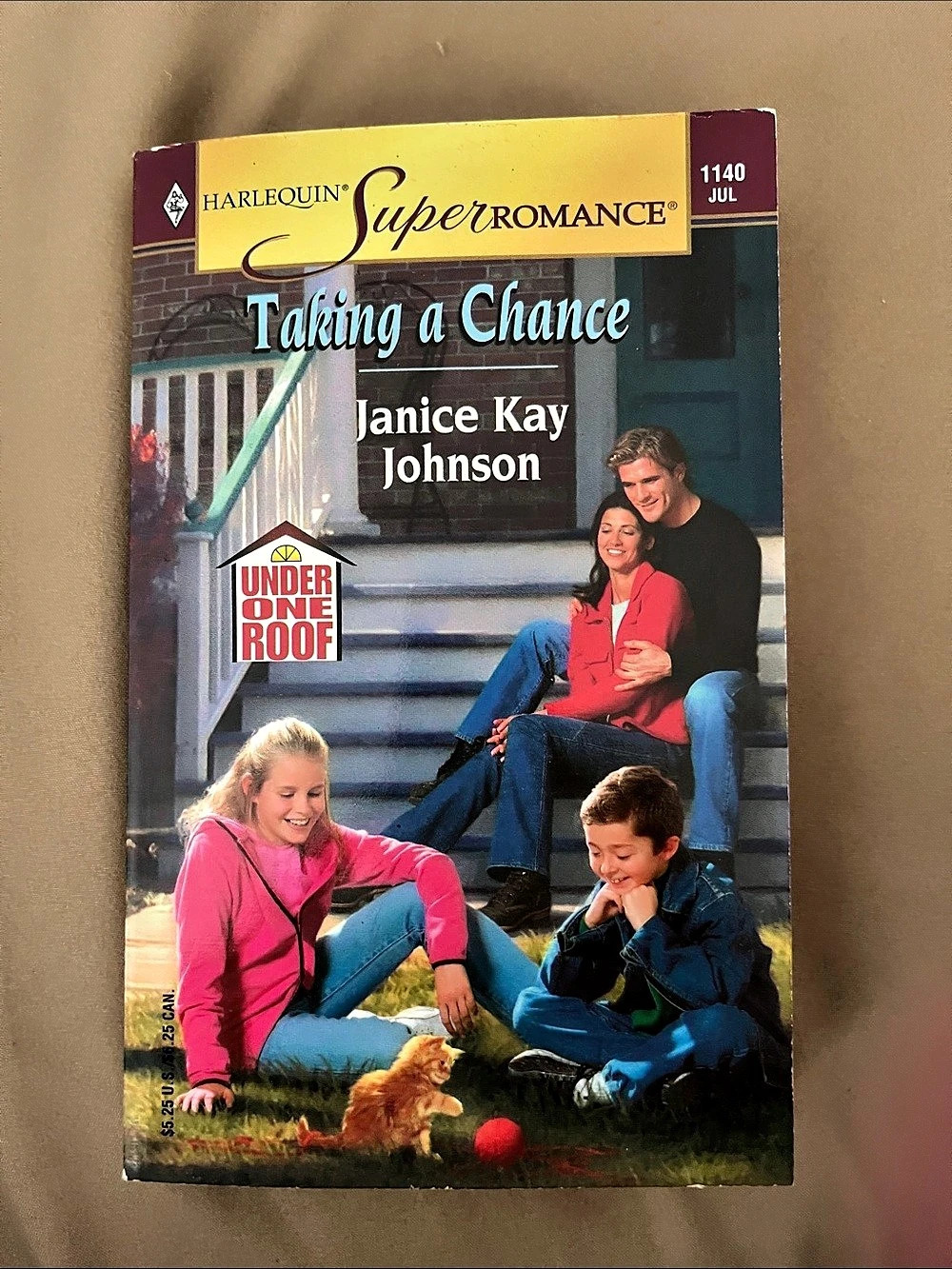 Harlequin Taking a Chance Romance Paperback Book